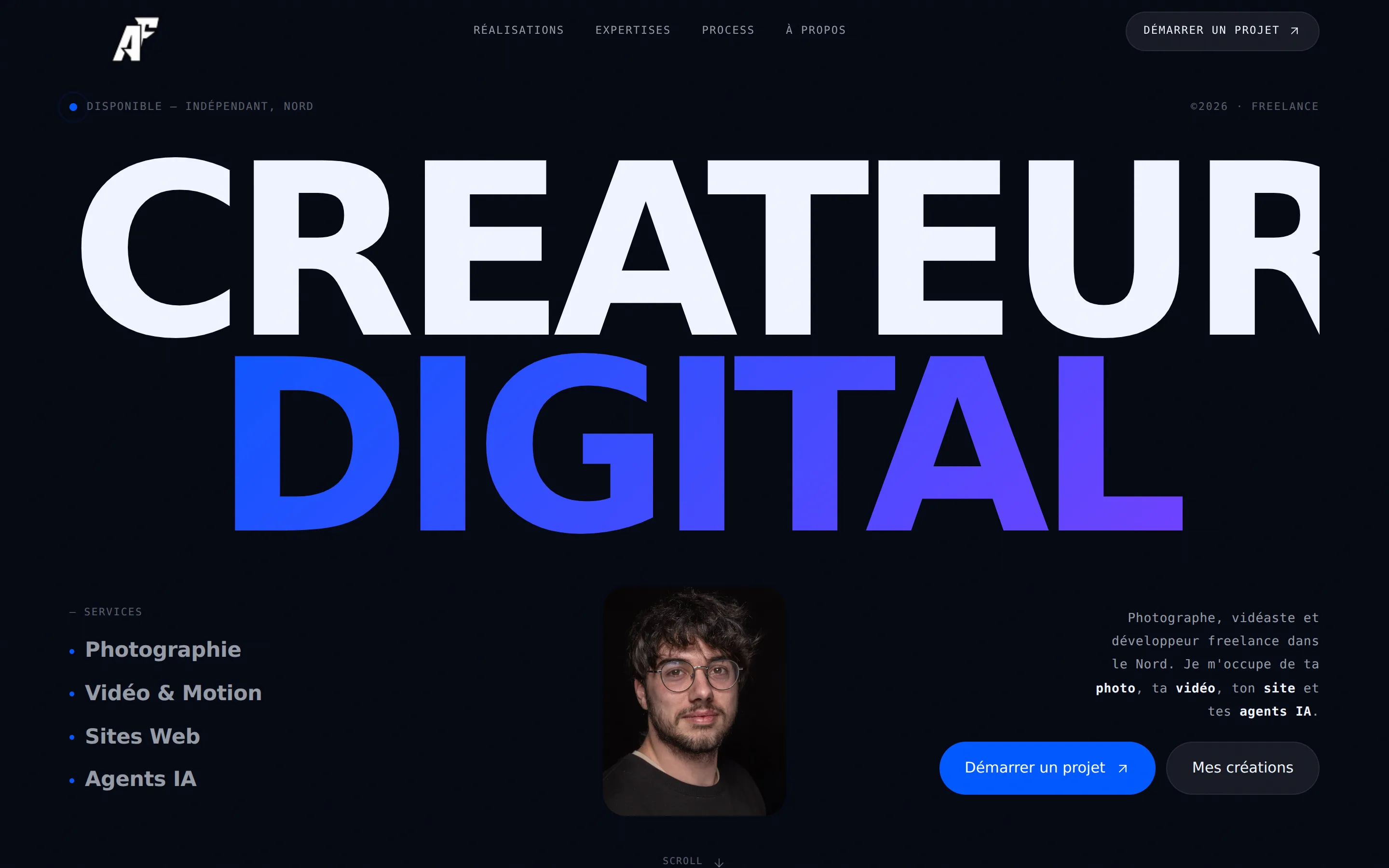 Création de site web